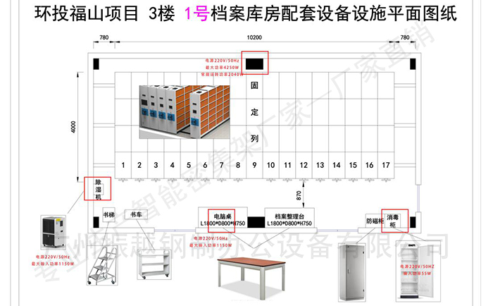 智能檔案庫房建設(shè)設(shè)計圖 智能檔案庫房建設(shè)設(shè)計圖